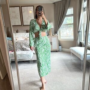 NWOT House of Harlow 1960 2 Piece Set